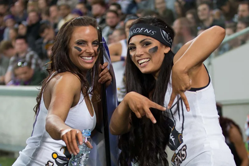 Maidens · A sideline moment